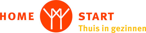 Home start logo wit